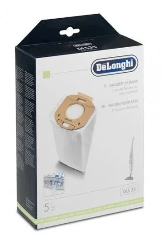 Sáčky DL5519210141 náhradní díly pro vysavač DeLonghi sada 5 kusů