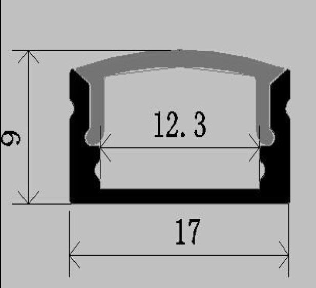 Lišta stříbrná KM36-S 1M