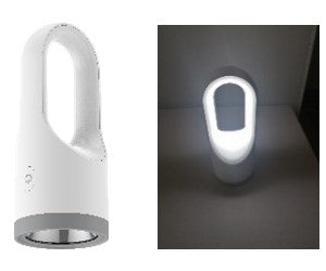 Svítilna LED LAMPAS-07 WHT-GREY
