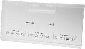Čelo 00660465 náhradní díl pro spodní šuplík mrazicí části chladniček Bosch Siemens