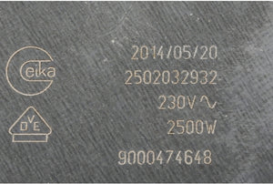 Plotýnka 00700234 náhradní díl pro varné desky Bosch Siemens