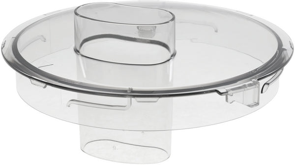 Víko 00752443 náhradní díl pro kuchyňský robot Bosch Siemens z průhledného pevného plastu