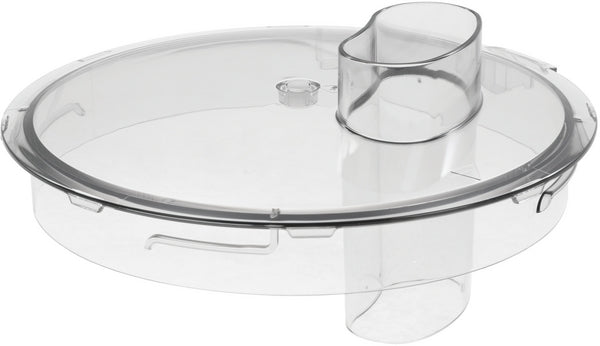 Víko 00752443 náhradní díl pro kuchyňský robot Bosch Siemens z průhledného pevného plastu