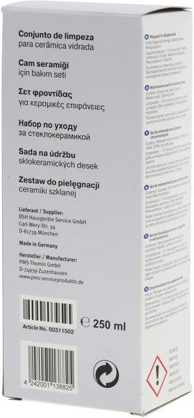 Čistící sada 00311502 pro čištění sklokeramické desky univerzální