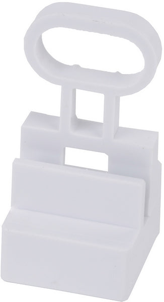 Svorka 00705015 určena k upevnění přihrádky na zeleninu v chladničce