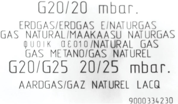 Sada trysek 00635827 k přívodu zemního plynu pro varnou desku Bosch Siemens
