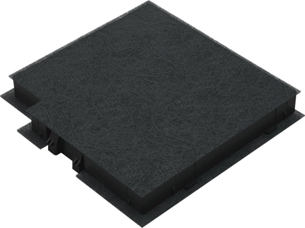 Uhlíkový filtr 17006795 určený pro odsávání par v odsavači Bosch Siemens 232 x 226 x 50 mm