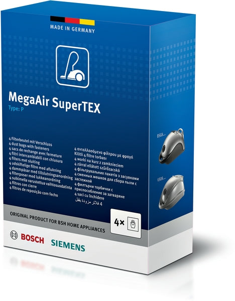 Sáčky a mikrofiltr BBZ41FP 00468264 k filtrování prachu ve vysavači  sada 4 ks