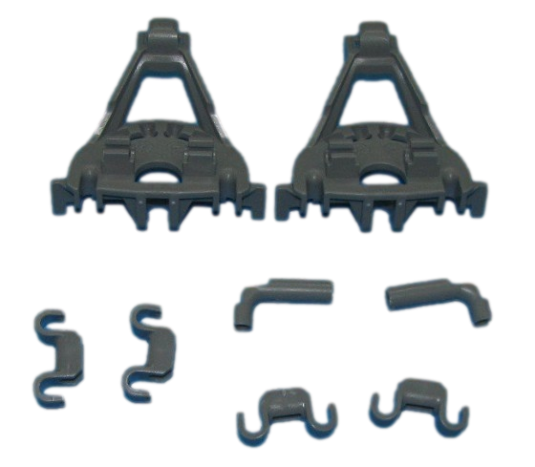 Držáky sklopných trnů 137928 náhradní díl pro upevnění horního koše v myčce nádobí Gorenje