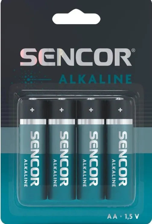 SENCOR LR6 alkalická baterie 4BP Alkalické tužkové AA SBA Alk