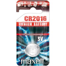 MAXELL CR2016 knoflíková baterie 1BP Li