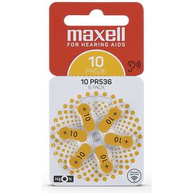 MAXELL PR536 baterie AZ10/PR536 ZINK AIR 6PK