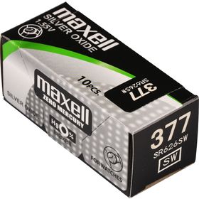 MAXELL 377 V377 baterie 1BP 377/SR626SW/V377 Ag