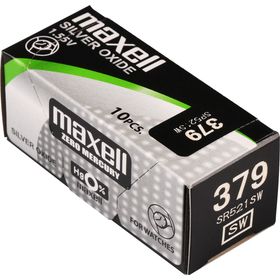 MAXELL 379 V379 baterie 1BP 379/SR521SW/V379 Ag
