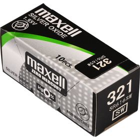 MAXELL 321 V321 baterie 1BP 321/SR616SW/V321 Ag