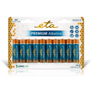 ETA LR06 alkalická baterie PREMIUM ALKALINE blistr 10ks AA