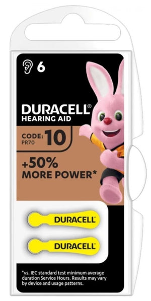DURACELL baterie do naslouchadel naslouchátek Hearing Aid HA10