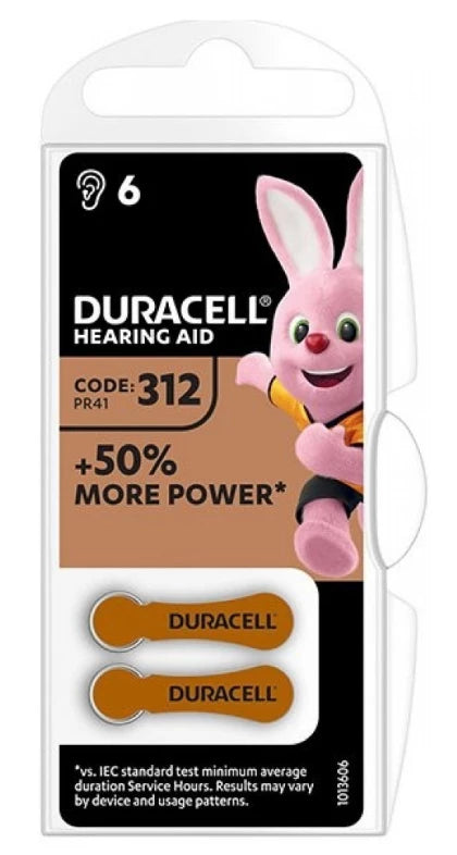 DURACELL baterie do naslouchadel naslouchátek Hearing Aid HA312