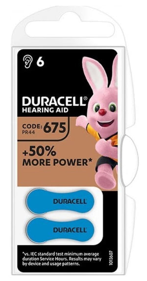 DURACELL baterie do naslouchadel naslouchátek Hearing Aid HA675