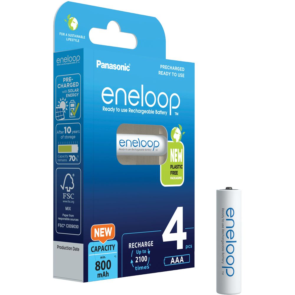 HR3 baterie ENELOOP AAA BK-4MCCE/4BE