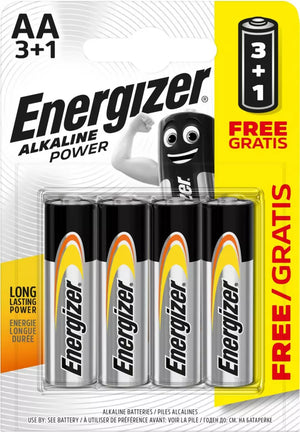 Energizer AA/R06 alkalická baterie Power Alkalina Blistr