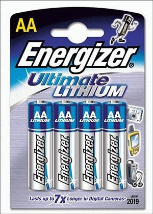 Energizer AA/R06 baterie Lithium blistr 4 ks