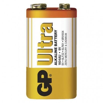 GP 9V alkalická baterie 9V Alkaline Ultra