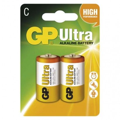 GP R14 alkalická baterie Alkaline Ultra C malé mono bl.