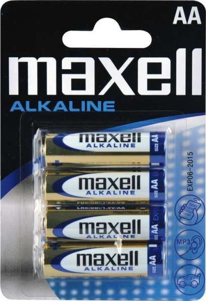 MAXELL AA/R06 LR06 baterie blistr 4 ks 4BP alk. LR06-4BP