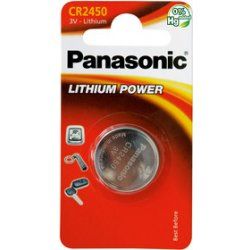 Panasonic knoflíková baterie Lithium CR 2450