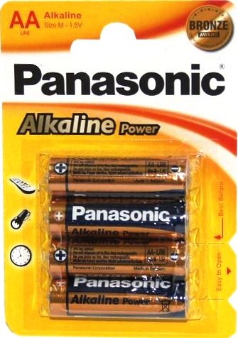 Panasonic AA/R06 baterie Power Bronze blistr 4 ks alk.