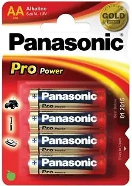 Panasonic AA/R06 baterie Pro Power blistr 4 ks alk.