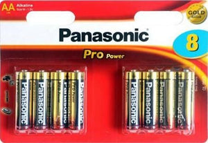 Panasonic AA/R06 baterie Pro Power blistr 8 ks alk.