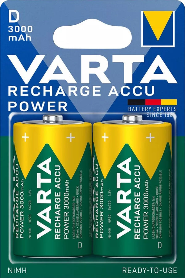 Varta R20 baterie 3000mA