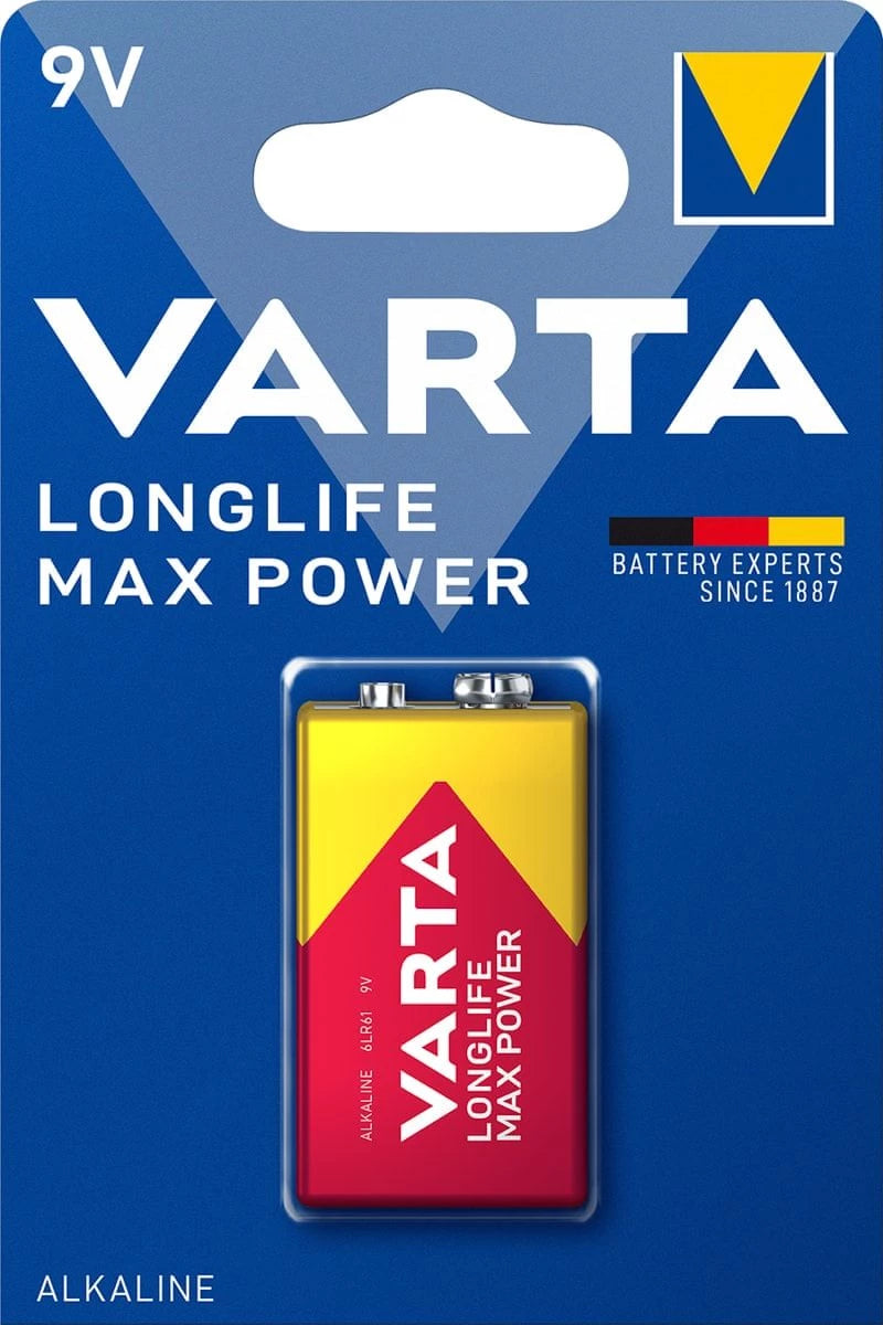 Varta 9V baterie 9V Longlife POWER 4722 alk. MAX