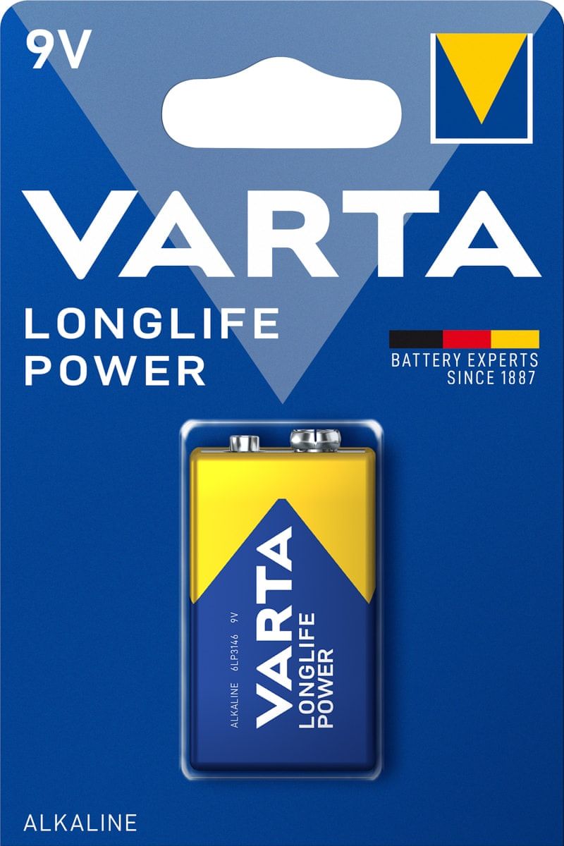 Varta 9V baterie 9V 4922 alk.