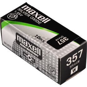 MAXELL 357 V357 baterie 1BP 357/SR44W/V357 Ag