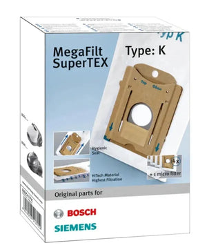 Sáčky BBZ41FK určeny pro zachycování prachu ve vysavači Bosch