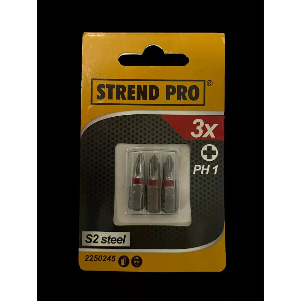 Bit Strend Pro S2 určený k šroubování do dřeva a kovu sada 3 ks