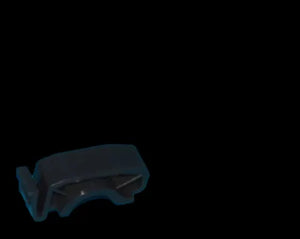 Boční kryt kartáče GOR828096 náhradní díl pro vysavač GorenMora