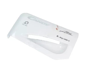 CAN45319450 Čelo násypky pro dávkování pracích prostředků do pračky Candy Hoover 190x125mm