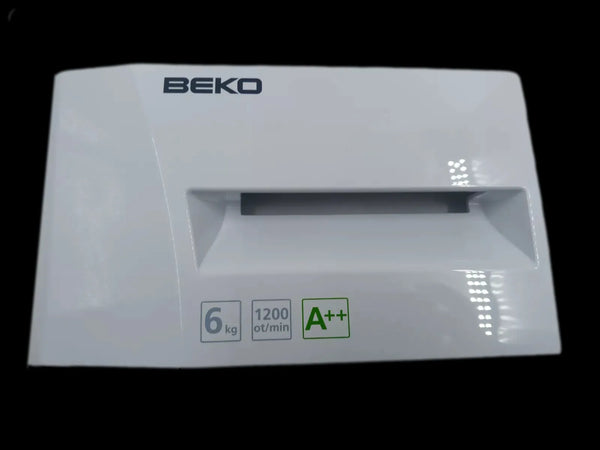 Čelo násypky 2828119847 díl pro dávkování pracích prostředků pro pračku Beko Blomberg