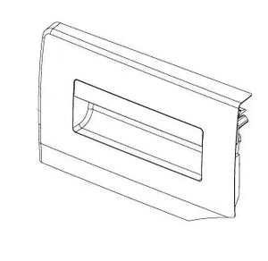 Čelo násypky 1912014098 pro dávkování pracího prostředku v pračce Beko Blomberg