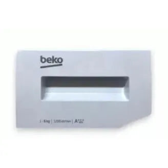 Čelo násypky 2420709197 náhradní díl pro dávkování pracích prostředků v pračce Beko Blomberg