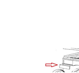 Čelo násypky CAN92133131 pro dávkování pracích prostředků v pračce Candy Hoover