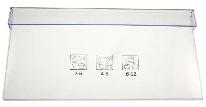 Čelo spodního šuplíku 4652170200 náhradní díl pro mrazničku Beko Blomberg