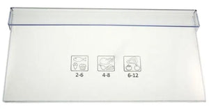 Čelo spodního šuplíku 4652170200 náhradní díl pro mrazničku Beko Blomberg