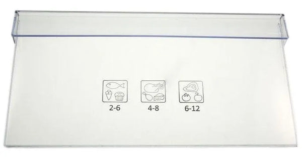 Čelo spodního šuplíku 4652170200 náhradní díl pro mrazničku Beko Blomberg