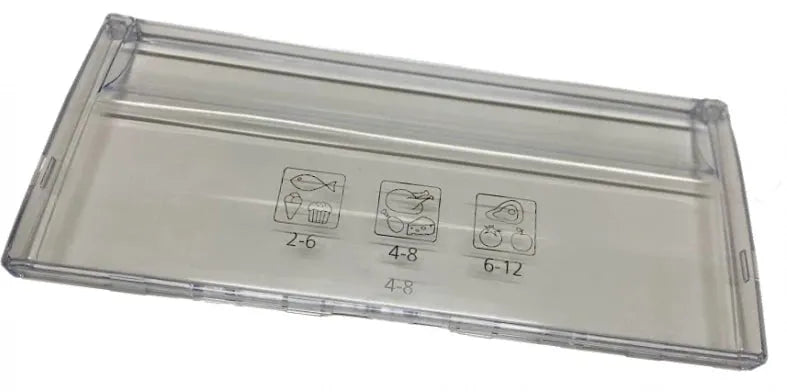 Čelo šuplíku 4397311100 náhradní díl pro mrazničky Beko Blomberg 440 x 180 mm