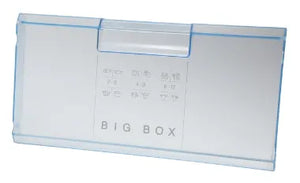 Čelo šuplíku BSH00435220 náhradní díl pro mrazničku Bosch Siemens rozměr 455 x 235 mm